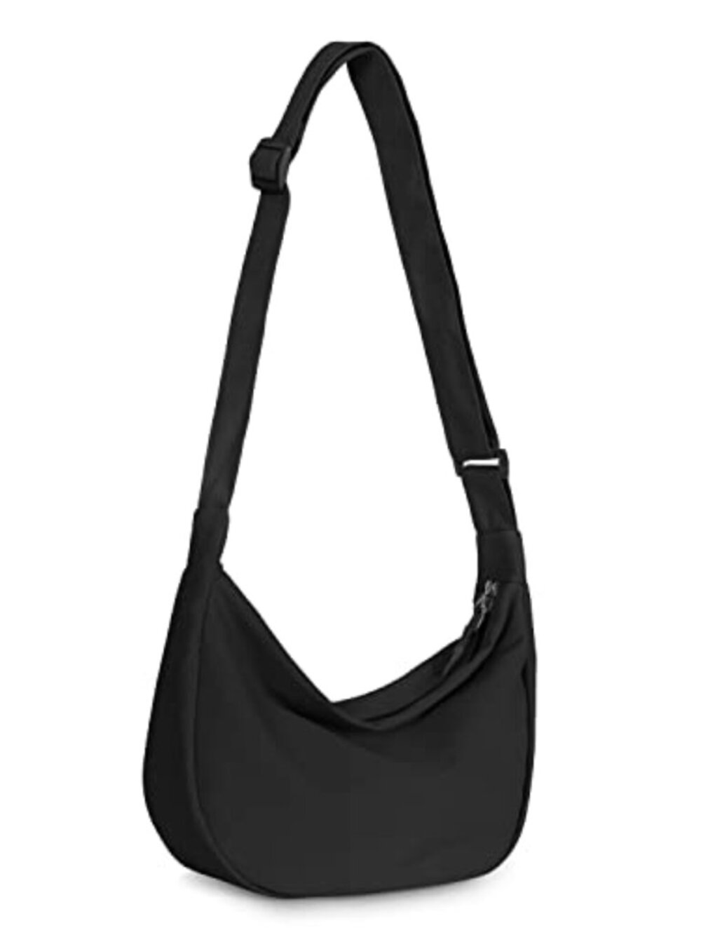 Small Sling Crossbody Bag Mini Crescent Bag Adjustable Strap Lightweight Nylon